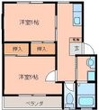 シティハウスⅡの間取図