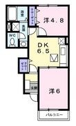 ソレイユ友 B棟の間取図