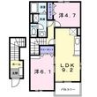 ソレイユ友 B棟の間取図