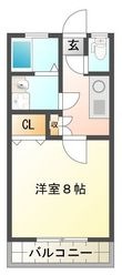 グランデュールNメゾンの間取図