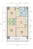 コーポラス五番館の間取図
