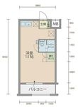 エクレール90の間取図
