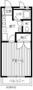 ベルコートの間取図