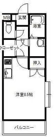 桜小路五番館の間取図