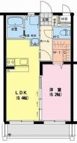 エバーグリーンの間取図