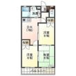 ラベンダーⅡの間取図