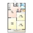 久世アパートA棟の間取図