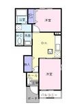 サニー・ヒルズDの間取図