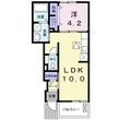 メゾン・ド・クレールAの間取図