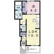 メゾン・ド・クレールBの間取図