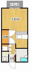 エレガンス古城の間取図