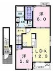エレガンシア・デーアYⅡの間取図