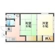 ひかり荘の間取図