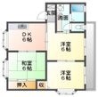 FJマンションⅢの間取図