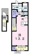 Vent・Vert Ⅲの間取図