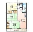 マンション人見山の間取図