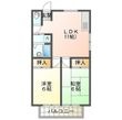 コーポナスHの間取図