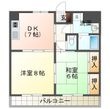 らふぃーね甲の間取図