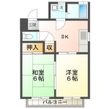 コーポラスKの間取図