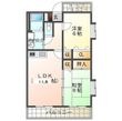 ヴィラ清楚の間取図