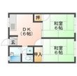 フローラルBの間取図