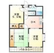 グランディール幸の間取図