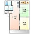 フレグランス出北Bの間取図