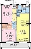 トレジャー ビルドの間取図