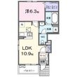 R/B(アールバイビー)の間取図