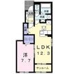 神門 Ⅱの間取図