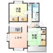 プリムローズMの間取図