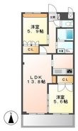 フォレステージ桜の間取図