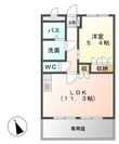 レイクレアⅡの間取図