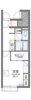 レオパレスY HAMASAKIの間取図