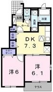 カーサフィオーレIの間取図