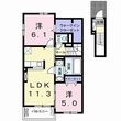 フレーズ有明Aの間取図