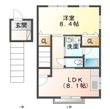 グレースハイムの間取図