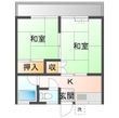 加茂川ハイツの間取図