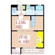 霧島市国分中央6丁目の間取図