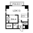 ベルルージュ中村公園の間取図