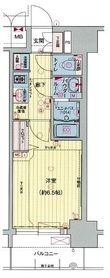プレサンスＮＡＧＯＹＡ本陣の間取図