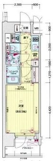 プレサンス錦ラウムの間取図