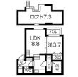 ディアマンテの間取図