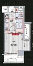 プレサンス名古屋駅前アクシスの間取図