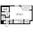 SPACE CUBE HONJINの間取図