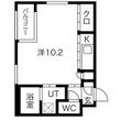 SPACE CUBE HONJINの間取図
