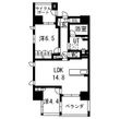 写真：プラセシオン名古屋伏見5階の間取図