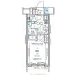 ディアレイシャス名古屋太閤通Ⅱの間取図