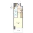 SーRESIDENCE亀島駅前ascentの間取図