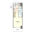 SーRESIDENCE亀島駅前ascentの間取図